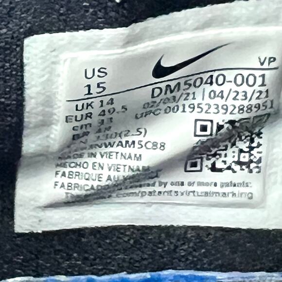 Nike Mens DM5040-001 KD 14 TB Promo Black White Basketball Shoes Size 15 - Picture 10 of 13